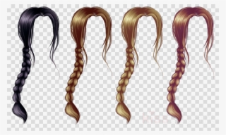 Clip Art Hair Png Clipart Wig Braiding Hair Hair Braiding - Cabelo Trança Png #4749181
