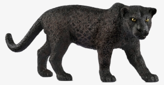 Schleich 14774 Black Panther, Black, Large - Wild Black Panther #4749255