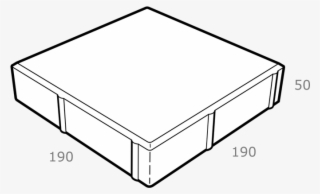 A Modern Stylish, Paver - Box #4749934