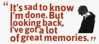 Sad Quotes Png Photo - Portable Network Graphics #4749937