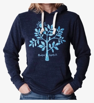 Folk Tree Hoodie Womens V=1510760783 - Lincoln Park Community Shelter #4750226