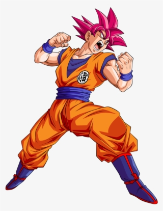 Dragon Ball Png Pluspng - Fateful Strike Super Saiyan God Goku #4750865