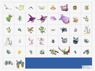 Download This Sheet - Alola Pokemon Shiny Png #4751599