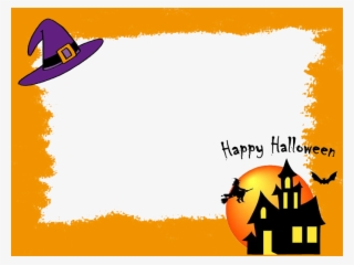 Moldura Halloween Png - Happy Halloween Easy Mandala Coloring Book #4752174