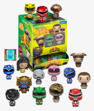 Pint Size Heroes Walmart Exclusive Blind Bag Display - Power Rangers Pint Size Heroes #4754682