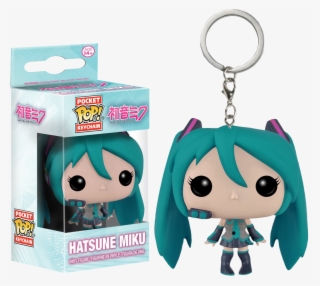 Hatsune Miku Pocket Pop Keychain - Funko Pop Keychain Anime #4755869