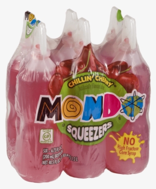 Mondo Chillin' Cherry - Mondo Squeezers, Chillin' Cherry - 6 Pack, 6.75 Fl #4757467