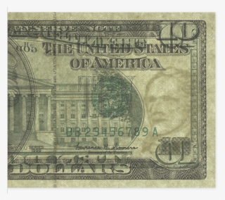 10 Dollar Bill Png Image Black And White - United States Five-dollar Bill #4758521