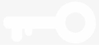 Private Area - White Key Logo Png #4758872