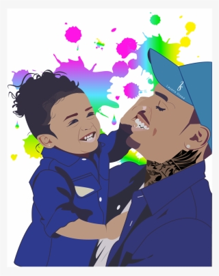 Chris Brown And Royalty Cartoon #4759128