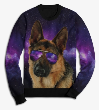Home / - Dalmatian In Space Shades Sweater Apparel #4760202