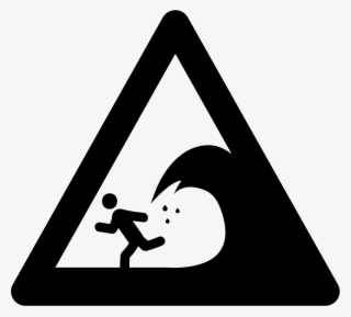 Png File - Tsunami Warning Sign Png #4760514