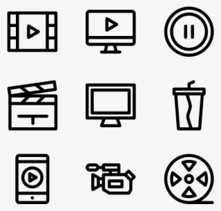 Cinemagic - Building Outline Icon Png #4760586