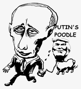 Trump Putin's Poodle - Cartoon #4761248