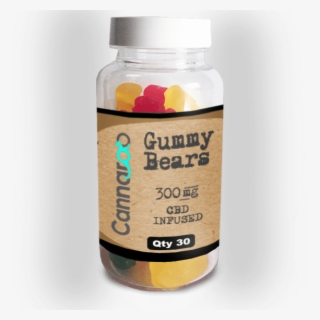 Cbd Gummy Bears - Glass Bottle #4761495