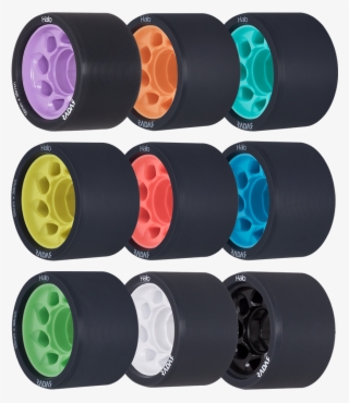 Radar-halo - Radar Halo Wheels 59mm S 38mm - 4 Set - Halo Hub Pink #4761908