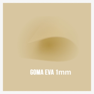 Goma Eva Beige 1mm - Beige #4763640