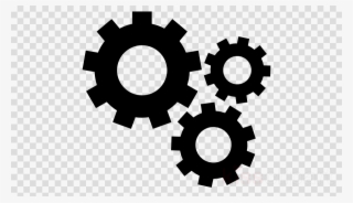 Gears Png Clipart Gear - Note Cards (pk Of 20) #4764697