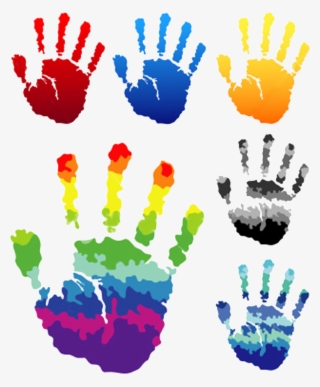 Colourful Hands Png - Coloured Hands Png #4765048