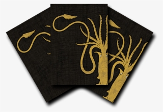 Game Of Thrones - Game Of Thrones Hbo Art Sleeves - House Greyjoy #4767156