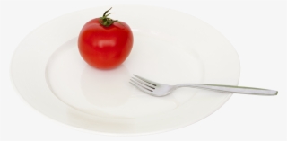 Plate Tomato Fork Png Transparent Image - Still Life Photography #4768000