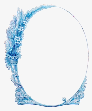 Turquoise Floral Border Png Download Image - Heart Touching Suvichar In Hindi #4771041