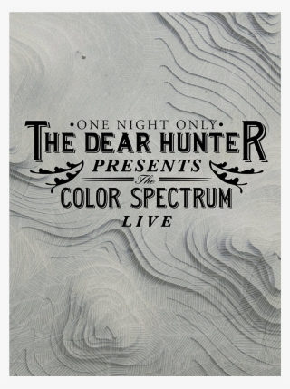 The Dear Hunter The Color Spectrum Live Dvd $18 - Dear Hunter Presents: The Color Spectrum Live #4772967