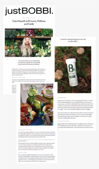 Dawn Russell On 8greens, Wellness And Family - Tree #4774835