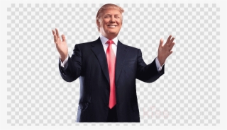 Donald Trump Png Clipart Presidency Of Donald Trump - Donald Trump With His Hands Up #4774919