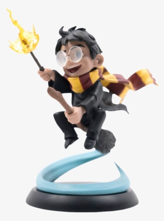 Harry's First Flight Q-fig 5” Vinyl Figure - Q Fig Harry Potter #4776143