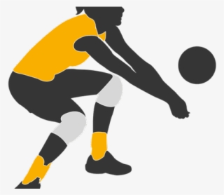 Vector Volleyball Silhouette Png #4777693 Vector Volleyball Silhouette Png #4777693