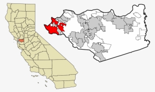 Unincorporated Communities In Contra Costa County Map #4777765