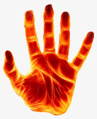 Firehand Free Sticker Report Abuse - Hand On Fire, Jumbo Oversized: Blank 150 Page Lined #4778010