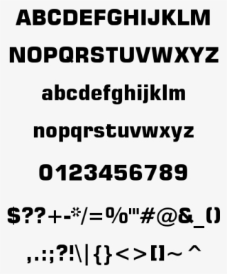 Image - Arial Black Font Style #4779425