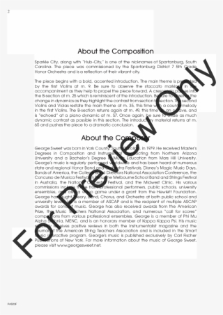 Sparkle City Thumbnail Sparkle City Thumbnail Sparkle - Gulf Coast Pirates Cello Notes #4780853