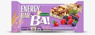 Bakalland Cereal And Energy Bars 5 Forest Fruits - Energy Bar By Ba #4781467