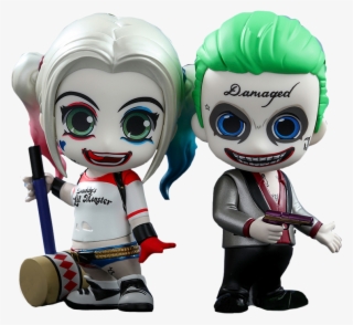 Hot Toys Htcosb303 "harley Quinn With Mallet Plus The - Cosbaby Hot Toys Twin Set Joker And Harley Quinn #4781469