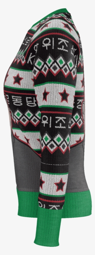 Kim Jong Un Xmas Cotton Women's Sweatshirt - Sweatshirt #4781719