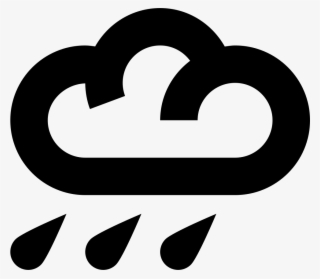 Rain Weather Cloud Comments - Rain Symbol #4782189