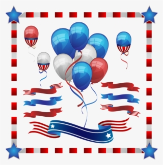 Free 4th Of July Png Vector - Portable Network Graphics #4783957