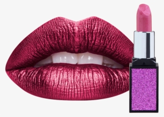 False Tattoo Junkee Lovey Dovey Metallic Lip Swatch - Tattoo Junkee #4784235