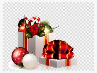 Christmas Gifts Png Clipart Santa Claus Clip Art - Transparent Christmas Presents Png #4784297