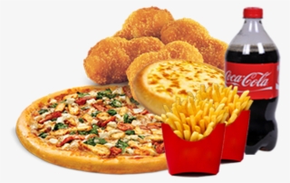 Pizza Chips And Drinks #4785889