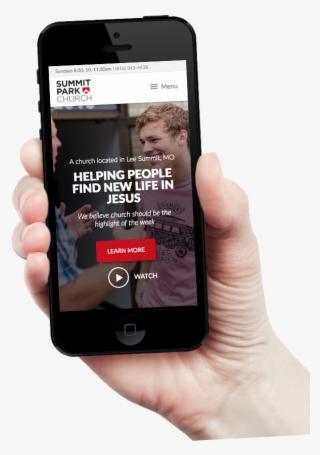 With The Power Of Wordpress And The Church Theme's - Iphone #4788881