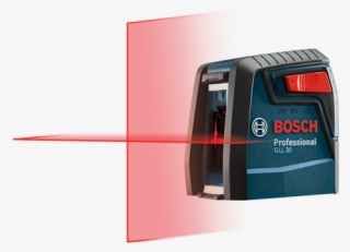 Gll 30 S - Bosch 30' Self-leveling Cross-line Laser Gll30-rt #4789089
