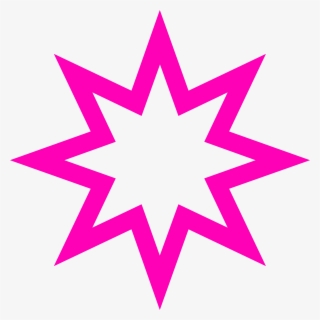 Pink Star Vector #4789557