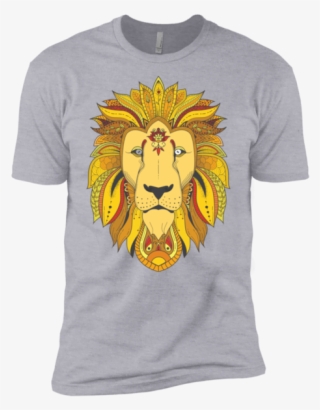 Lion Head - Nl3600 - Left Chest Logo Shirt #4789637