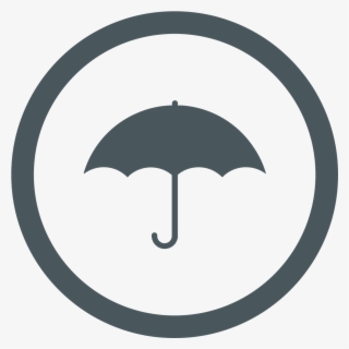 Wcs Umbrella Icon Grey - Windows 8 Back Icon #4790445