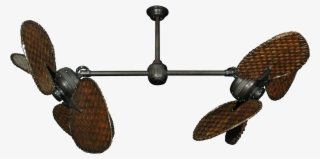 Unique Tropical Ceiling Fans Home Design And Decor - Outdoor Twin Star Iii #4790638
