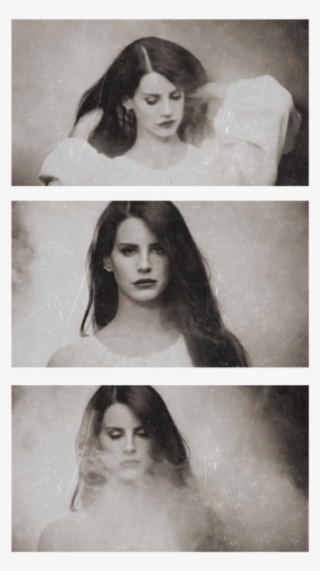 Lana Del Rey, Black And White, And Vintage Image - Lana Del Rey Collage Of Summertime Sadness #4790764